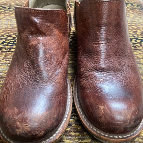 Dr. Martens Brown Leather Slip-On Shoes - Picture 5 of 5